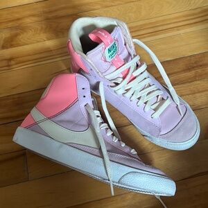 Nike Blazer Mid 77 SE Dance White Pink Foam GS Size 7Y Womens 8.5